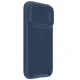 Nillkin iPhone 14 Pro Max vāciņš Textured S Case ar kameras aizsargu, zils