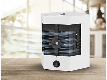 Portatīvais Mini Gaisa Kondicionieris Gaisa Dzesētājs Mitrinātājs 2in1 | Portable Air Conditioner Humidifier