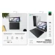 AmazingThing KeyLite Combo tastatūras vāciņš iPad Air 11\" (2024-2026), melns