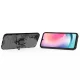 Triecienizturīgs vāciņš Samsung Galaxy A24 4G ar gredzenu Ring Armor, melns