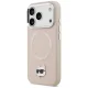 Karl Lagerfeld Choupette Pin MagSafe vāciņš iPhone 17 Pro, rozā
