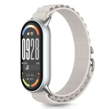 Tech-Protect Nylon Pro siksniņa Xiaomi Smart Band 8 / 9 / 10 / NFC, bēša