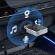 Blavec BCP-02 Carplay Android Auto Bezvadu Adapteris USB, Melns