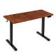 ModernHome elektriski regulējams galds 140x60 cm, 72-118 cm, vecināts ozols