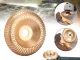 Koka frēzēšanas un slīpēšanas disks leņķa slīpmašīnai, 125 mm, zelta