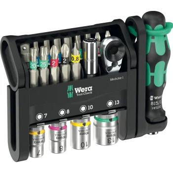 Rokas instrumentu komplekts Wera Tool-Check Modular 1, 21 gab.