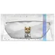 Nimmy Crossbody Cool&Cute 2.0 Bear pleca soma pelēka