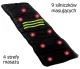 Apsildāms masāžas paklājs, 168x55cm | Heated Massage Blanket Rug