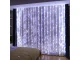 Iekštelpu gaismas aizkars 300 LED ar tālvadības pulti, vēsā baltā, 3x2.9m