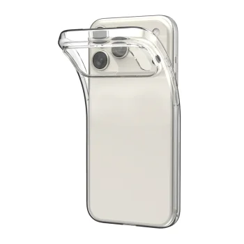Puro 0.3 Nude Ultra-Slim TPU vāciņš iPhone 17 Pro Max, caurspīdīgs