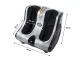 LF-03(s) Pēdu Kāju Pēdu Ikru Masažieris Masieris ar Sildīšanas Funkciju, Melns/Sudraba| Electric Kneading Foot...