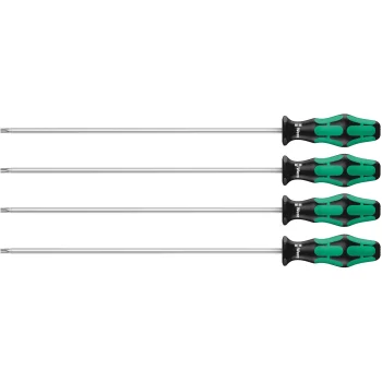 Skrūvgriežu komplekts Wera 367/4 HF Kraftform Plus, 300 mm, 4 gab.