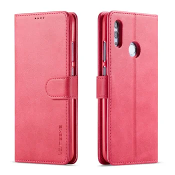 Huawei P Smart 2019 / Honor 10 Lite (POT-LX1) LC.IMEEKE PU Leather Wallet Case Cover, Rose | Telefona Vāciņš...