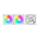 Darkflash Gauss G24 3IN1 datora ventilatori (balti)