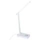 LED galda lampa ar USB, skārienvadību un RGB apgaismojumu, balta