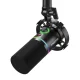 Dinamiskais mikrofons Maono PD200x, USB-C / XLR, RGB, melns