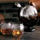 Dāvanu Komplekts Karafe un Viskija Glāzes Globuss, 850 ml | Gift Set Decanter and Whiskey Glasses Globe