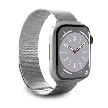 Puro Milanese nerūsējošā tērauda siksniņa Apple Watch 38 / 40 / 41 mm, sudraba