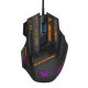 Wozinsky WMGK-1179W vadu optiskā spēļu pele 7200 DPI ar RGB apgaismojumu - melna