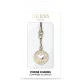 Guess tālruņa piekariņš Heart Diamond Charm ar kristāliem, zelta