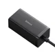 Baseus GaN5 Pro HUB 67W lādētājs ar HDMI un USB-C kabeli, melns