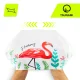 Sieviešu silikona peldcepure TSUNAMI Flamingo