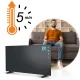 Infrasarkano staru sildītājs Berdsen BD-981 600 W, Wi-Fi, Tuya, tālvadības pults, melns