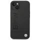BMW iPhone 14 Plus vāciņš Silicone Signature Logo MagSafe, melns