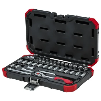 GEDORE red muciņu un uzgaļu komplekts 1/4", 33 detaļas, 4–13 mm, R49003033