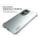 Huawei P50 ENKAY Anti-slip Strip Design Thickened 4 Corners Flexible TPU Cover Case , Transparent | Caurspīdīgs...