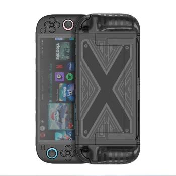 Dux Ducis Protective Case aizsargvāciņš Nintendo Switch 2 konsolei, melns