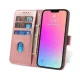 Magnet Case Samsung Galaxy S23+ atverams vāciņš maciņš grāmatiņa ar statīvu Rozā