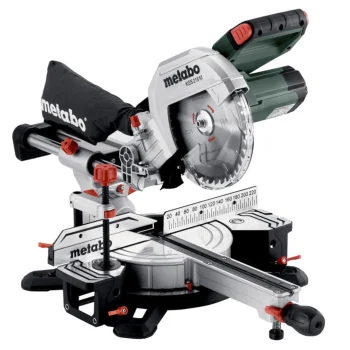 Leņķzāģis Metabo KGS216M ar vilkšanas funkciju, 1200 W, 216 mm