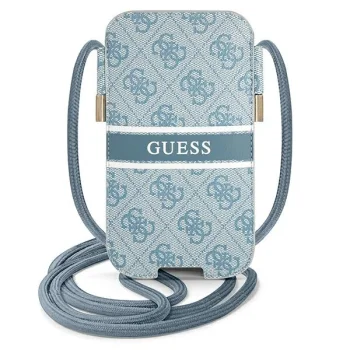 Guess 4G Stripe tālruņa soma GUPHM4GDBL 6.1" zila