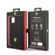 Ferrari Silicone Metal Logo MagSafe vāciņš iPhone 14 6.1\", melns (FEHMSIP14SBK)