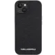 Karl Lagerfeld iPhone 15 vāciņš HC Quilted K Pattern, melns