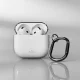 Aizsargmaciņš Puro 0.3 Nude priekš AirPods 4, caurspīdīgs