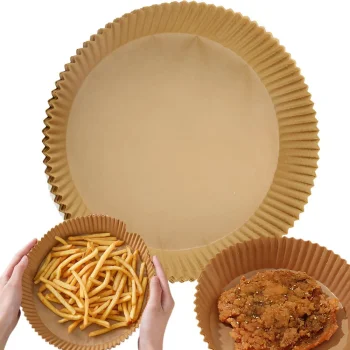 Apaļi papīra ieliktņi karstā gaisa friterim, 16 cm, 50 gab.