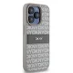 DKNY iPhone 15 Pro vāciņš Mono Stripe & Metal Logo, bēšs