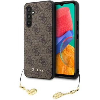 Guess 4G Charms vāciņš Samsung Galaxy A54 5G, Brūns