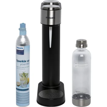 Gāzētā ūdens automāts Philips GoZero ADD4902BK, melns