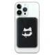 Karl Lagerfeld Choupette Head Pin MagSafe ārējais akumulators 5000mAh KLPB5FPGKSCHHK, melns