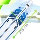 AquaPaddle SUP dēlis 355x82x15 cm ar piederumiem, 200 kg, Navigator Blue