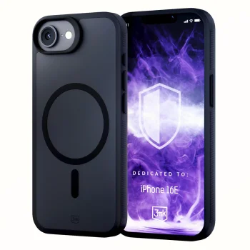 3mk Smoke MagCase vāciņš Apple iPhone SE4 / 16E, Matte Black