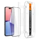 Apple iPhone 15 Pro 6.1\'\' Spigen GLAS.TR \"EZ FIT\" Tempered Glass Screen Protector | Telefona Ekrāna Aizsargstikls...