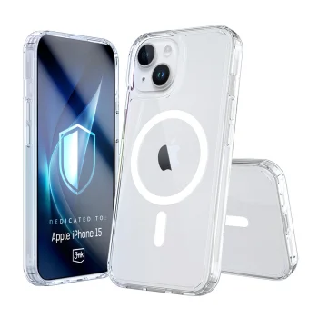 3mk Armor MagCase vāciņš Apple iPhone 15, Caurspīdīgs
