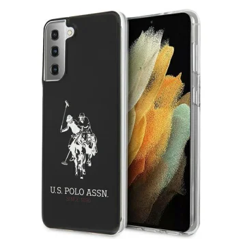 Samsung Galaxy S21 (SM-G991) US Polo Shiny Big Logo Case Cover (USHCS21STPUHRBK), Black | Telefona Maciņš Vāks...