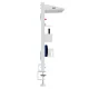 Ergo Office ER-300 W galda organizators / starpsiena, balts