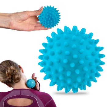 Neo-Sport NS-957 masāžas un fitnesa bumbiņa 7,5 cm, zila
