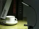 USB lasīšanas lampiņa ar klipsi, 9 LED, melna